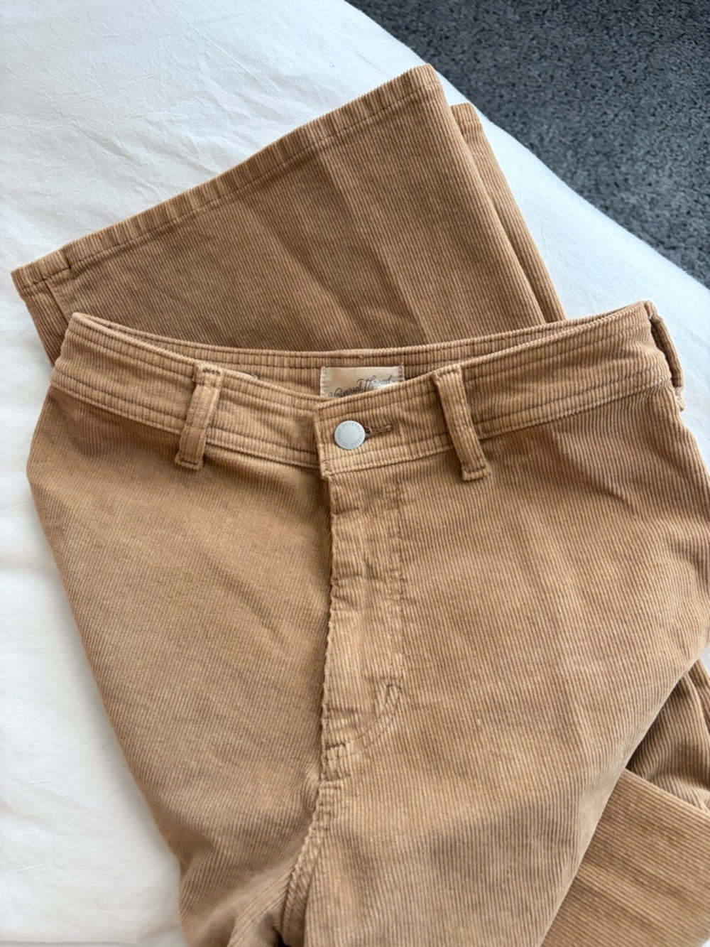 Universal Thread Camel Corduroy Sailor Wide Leg Pants